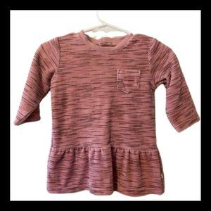 6m Pink and Gray Sweater